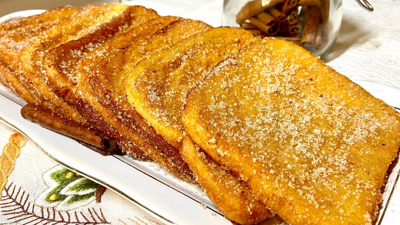 Fatias douradas! Doce tradicional português de Natal 🎄