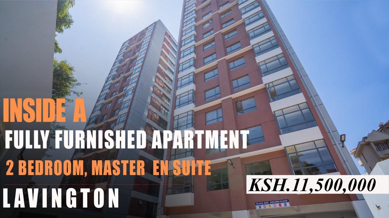 Brand New Fully Furnished 2 - Bed Apartment for Ksh. 11,500,000 in Lavington, Nairobi | Kenya