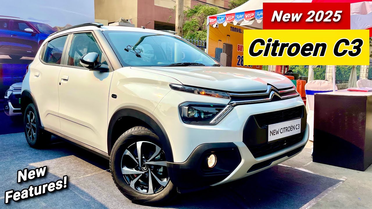 2025 Citroen C3 Shine @8.10 Lakh | Updated With New Features❤️