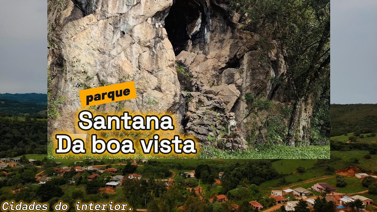 Parque toca da tigra. Santana da boa vista. Cidades do interior.