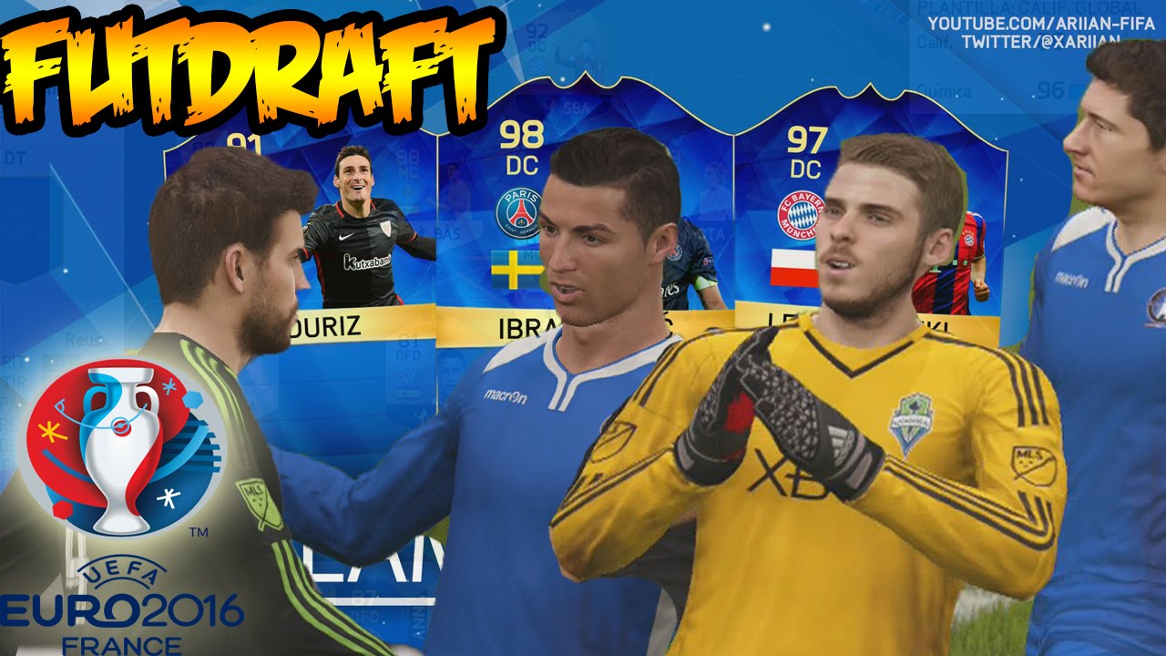 FIFA 16 - Equipo Ideal EUROCOPA 2016 - FutDraft