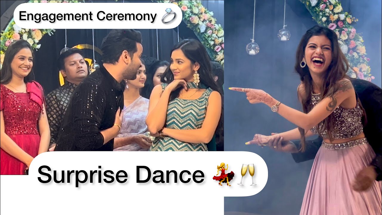 Engagement Ceremony  💍 Adi ani Majha Special Dance Performance 💃 | Aditya Satpute #sanikabhoite