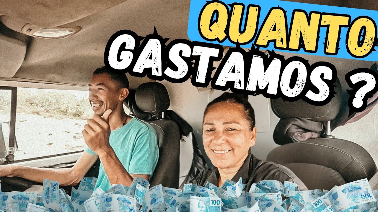 QUANTO GASTAMOS EM UM MÊS MORANDO NA KOMBI. T.03 EP.42