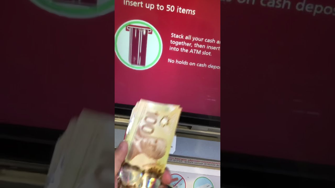How To Deposit Money in an ATM Machine 