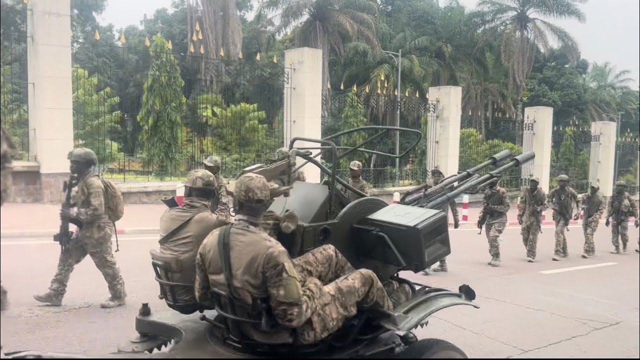 Le Rwanda en danger: la garde républicaine dans les rues de Kinshasa pour une marche d’endurance 🔥🔥🔥