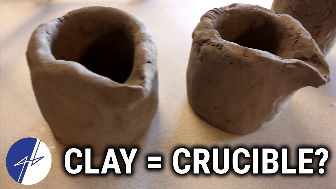Making A Crucible (Backyard Clay + Sand/Grass)