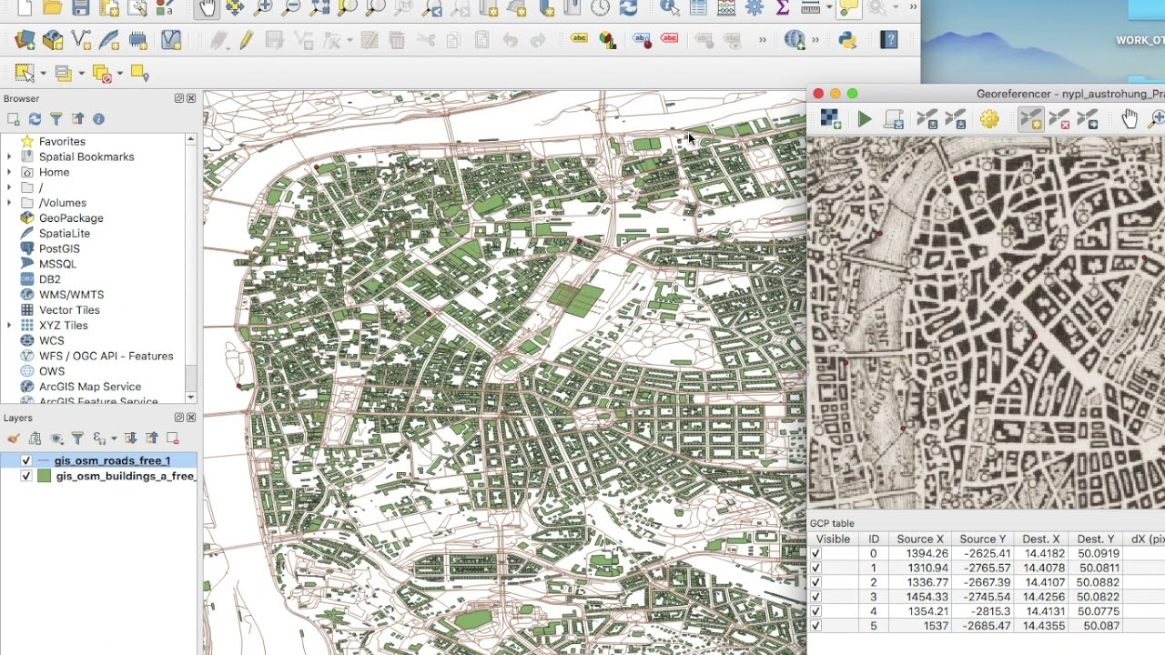 Georeferencing Historical Maps with QGIS