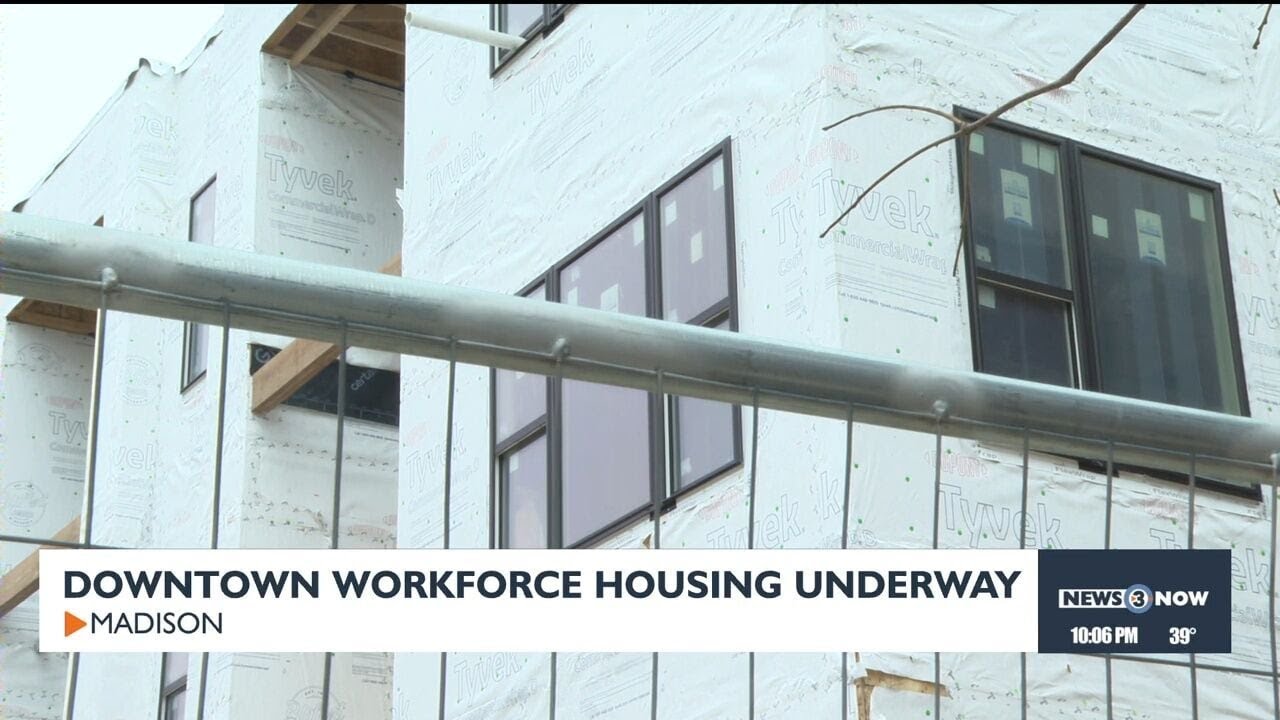 Construction underway on downtown Madison workforce housing development