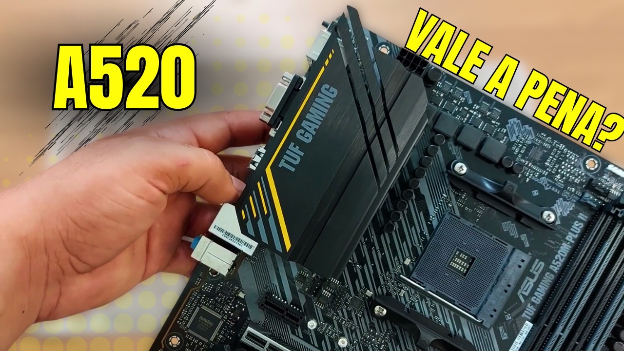 A520 - O MAIOR ERRO de quem monta PC GAMER BARATO!!