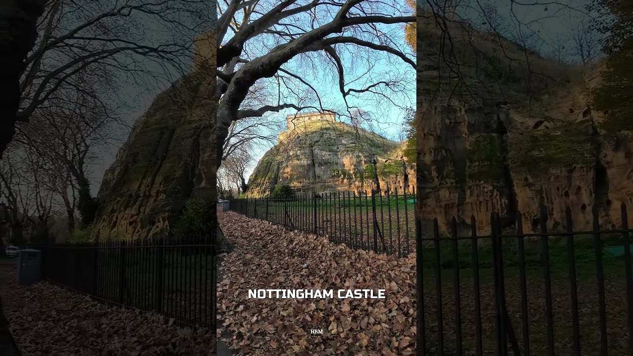 What a wonderful view of Nottingham Castle! 