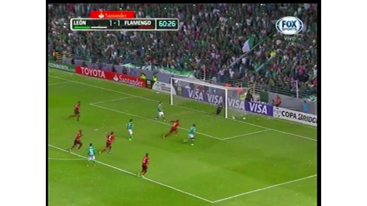 LEON 2 vs 1 FLAMENGO COPA LIBERTADORES 12/02/2014 PRIME  Copa Libertadore