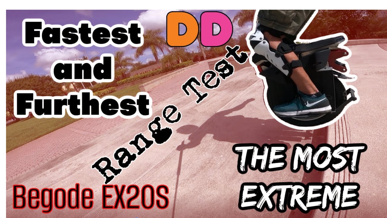 The most EXTREME Range Test Ever - Begode EX20S