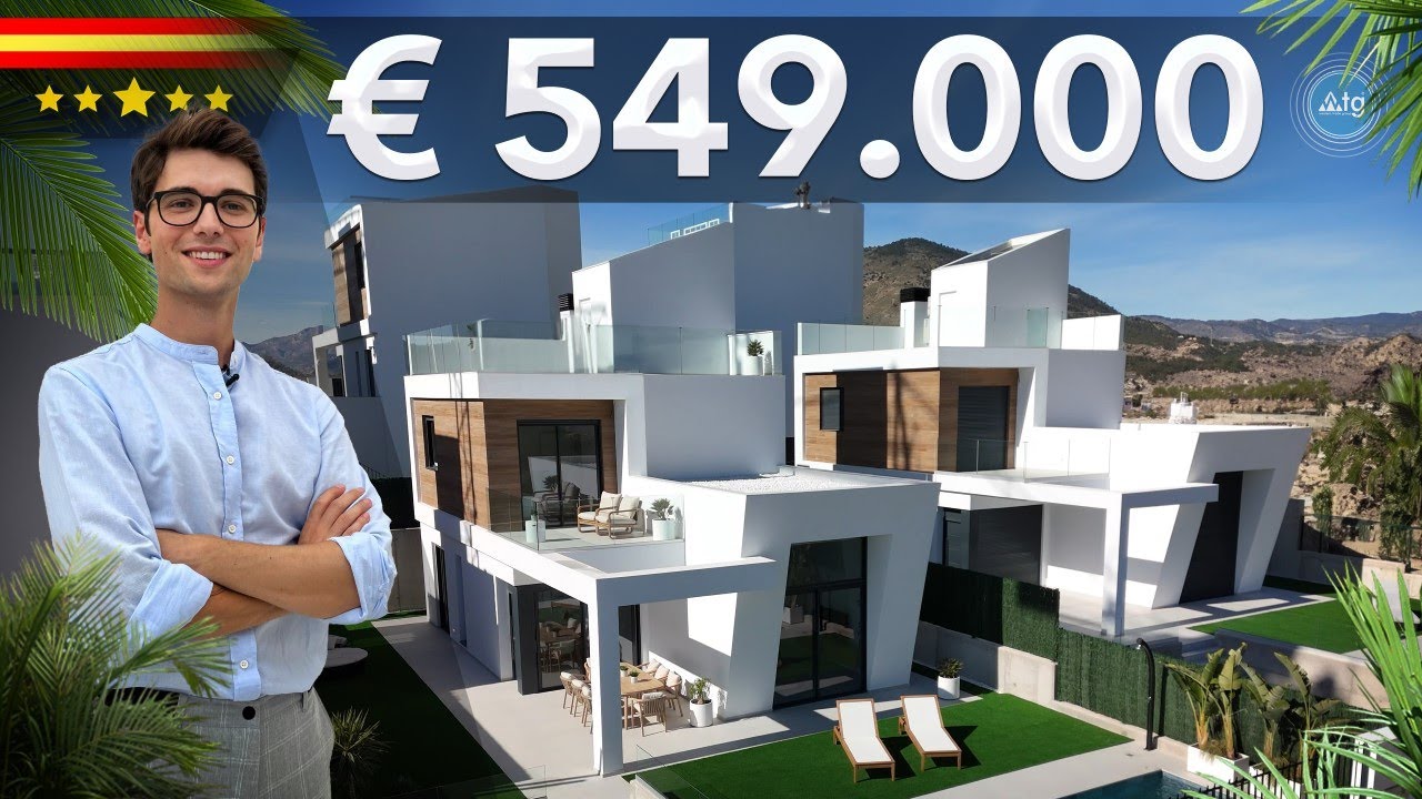 TOP Offer in Finestrat! Modern Spacious Villa with Panoramic Views 💎🌴