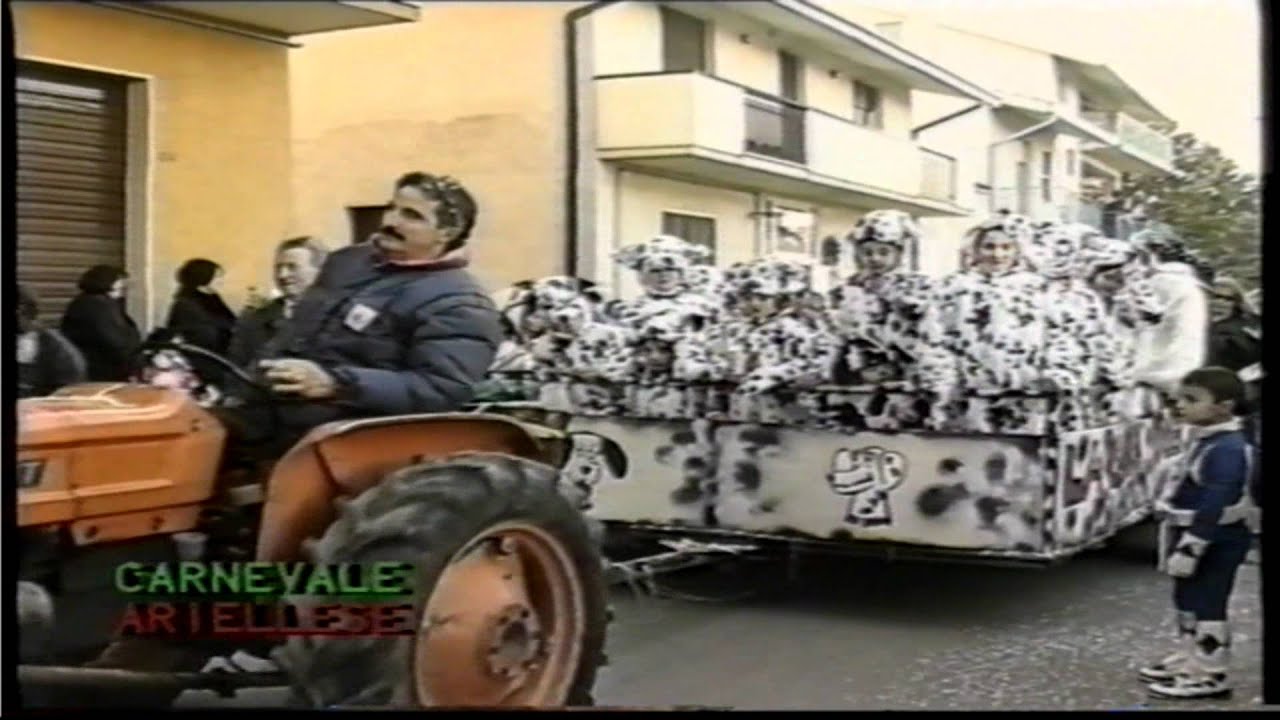 Speciale Telemax sul Carnevale di Arielli 1997 (Video 1 di 2)