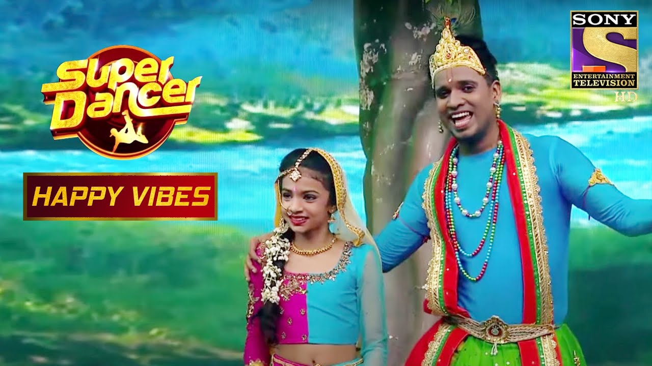 यह Devotioal Act ने बताई Radha, Krishan और Meera Ji की कहानी Perfectly! | Super Dancer | Happy Vibes