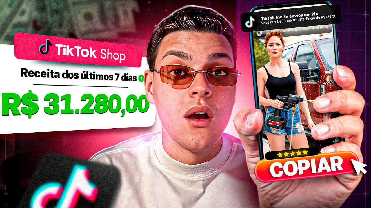 R$ 31K em 7 Dias Criando Vídeos pro TikTok Shop com IA (Copie AGORA)