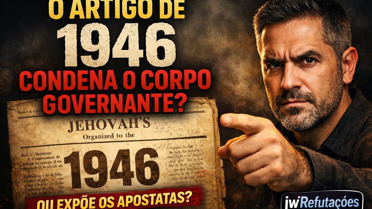 O ARTIGO DE 1946 DESTRÓI OU CONFIRMA O CORPO GOVERNANTE? A VERDADE QUE ESCONDEM