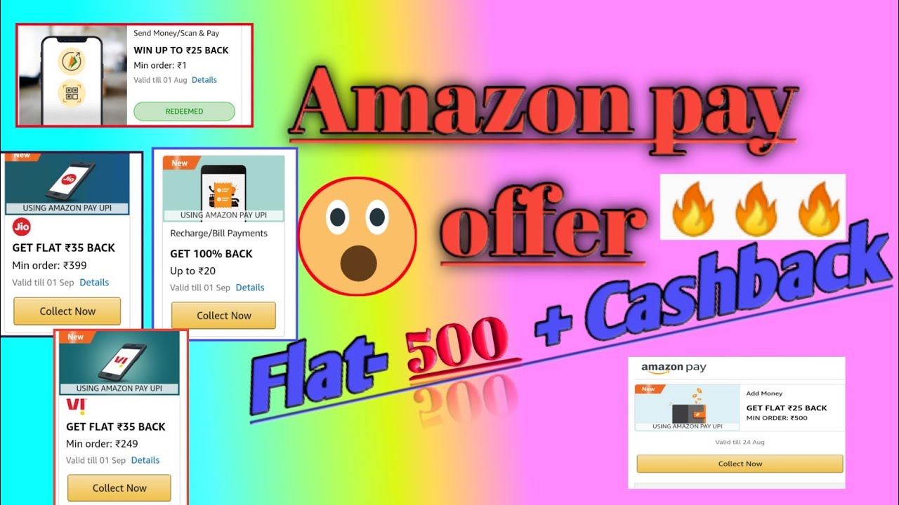 Amazon New Offer /Today Cashback Offers Of August 2021/ Amazon Offer /Best Offer Of August 2021,