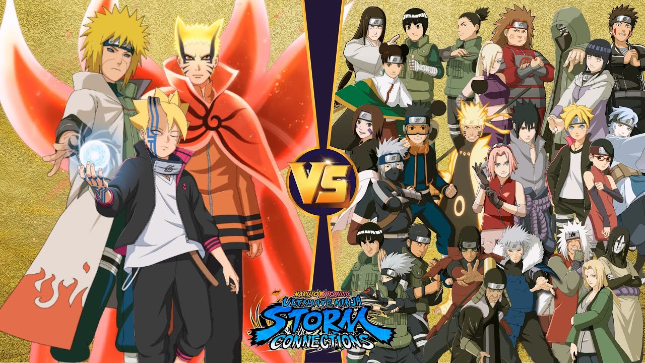 【Boruto & Minato & Naruto VS Three-member team Marathon battle】 NARUTO X BORUTO Ultimate Ninja STORM