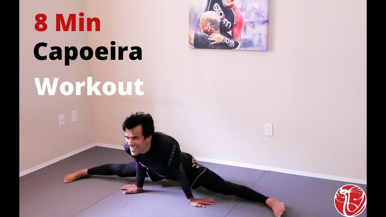 8 Min Capoeira Leg Workout with Cobrinha and Kennedy | Cobrinha BJJ