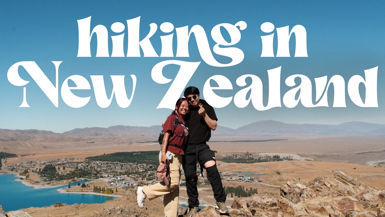 hiking in new zealand for beginners (ft. a must-do tekapo hot springs!) | 2025 New Zealand vlog