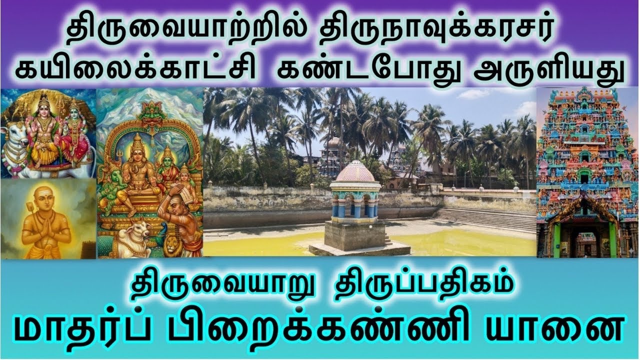 Madar Pirai Kanni Yanai | மாதர்ப் பிறைக்கண்ணி யானை | Thurunavukkarasar | திருநாவுக்கரசர் | Thevaram