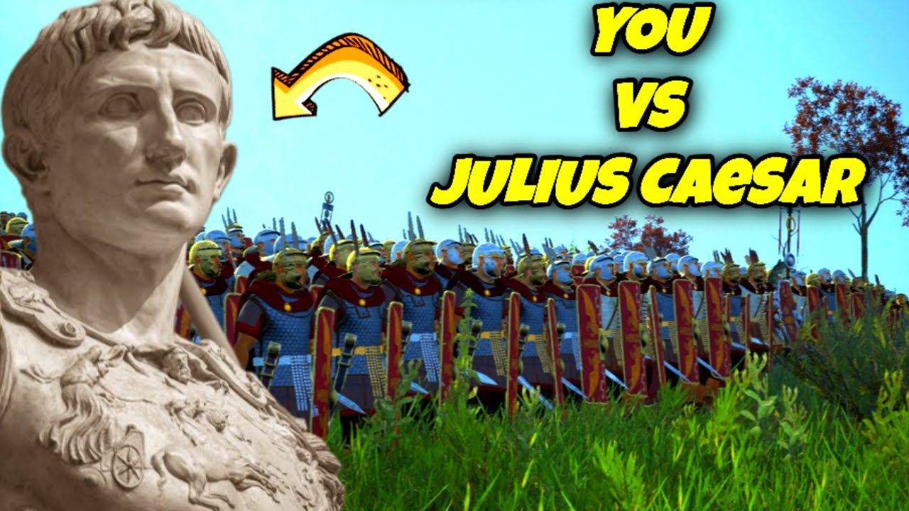 You are a Gallic warrior against… JULIUS CEASAR !?!
