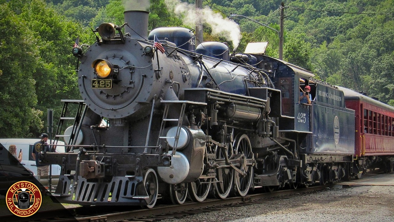 Reading & Northern 425: Steam Thunder Through the Lehigh Gorge (HD)