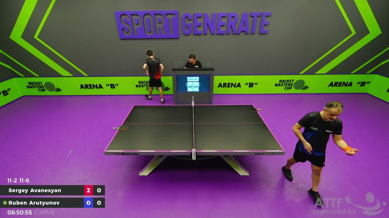 Table Tennis | S.Avanesyan - R.Arutyunov | 12.02.2026 08:45 (CET) | RMC 34906284