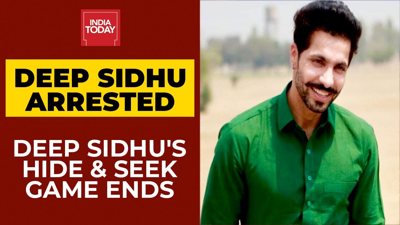 Deep Sidhu's Hide & Seek Game With Delhi Police Comes To End, Arrested | Republic Day Violence