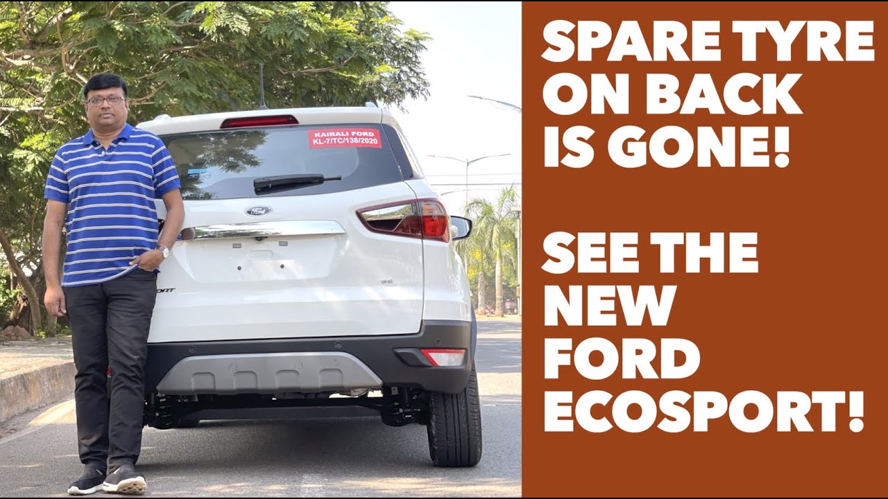 Ford EcoSport SE Variant without spare tyre on back of the vehicle | Review by Baiju N Nair