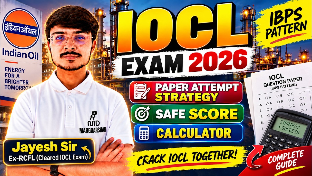 IOCL Exam 2026 | Safe Score, Time Management & Calculator Strategy
