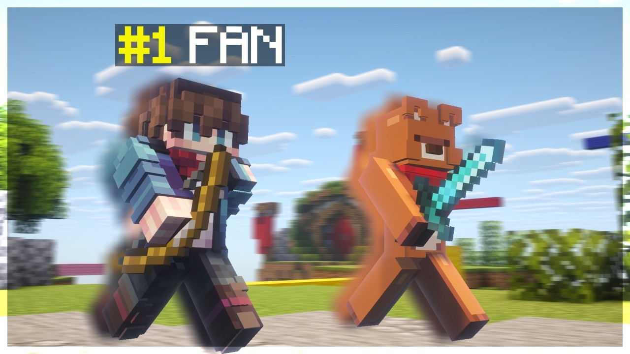 Ho VINTO le Bedwars con un FAN - Bedwars ITA