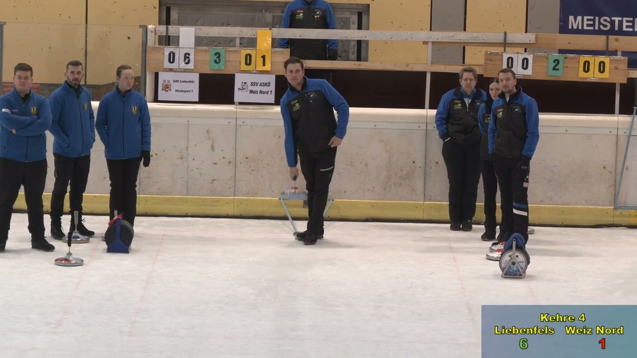 Eisstock ÖM Mixed 2025/26, Finale GSC Liebenfels : Weiz Nord