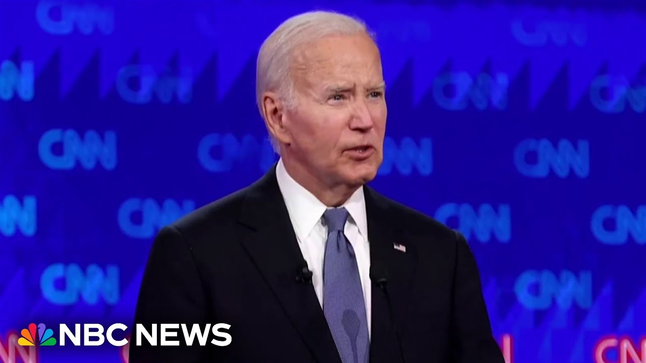 Jill Biden says she thought her husband was 'having a stroke' during 2024 debate