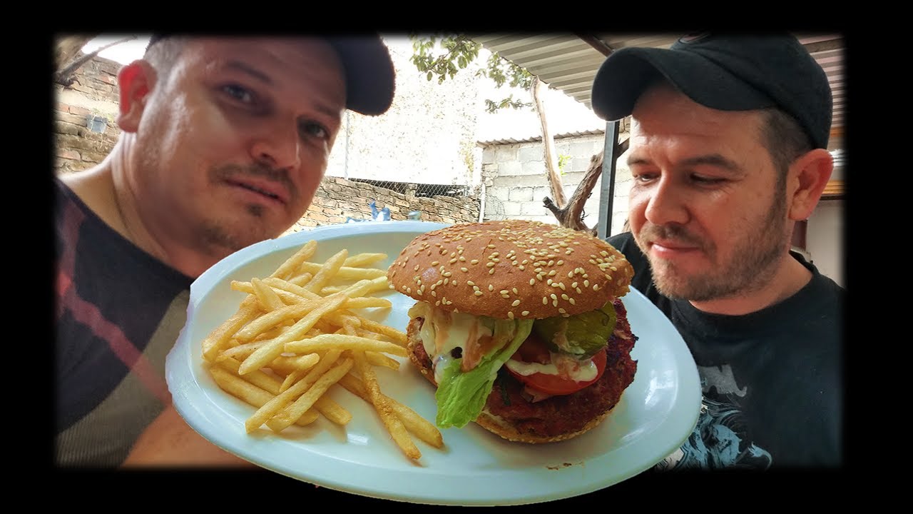 Hamburguesa cuarto 1/4 de Kilo al carbon | Comida Mexicana | Mexican Food
