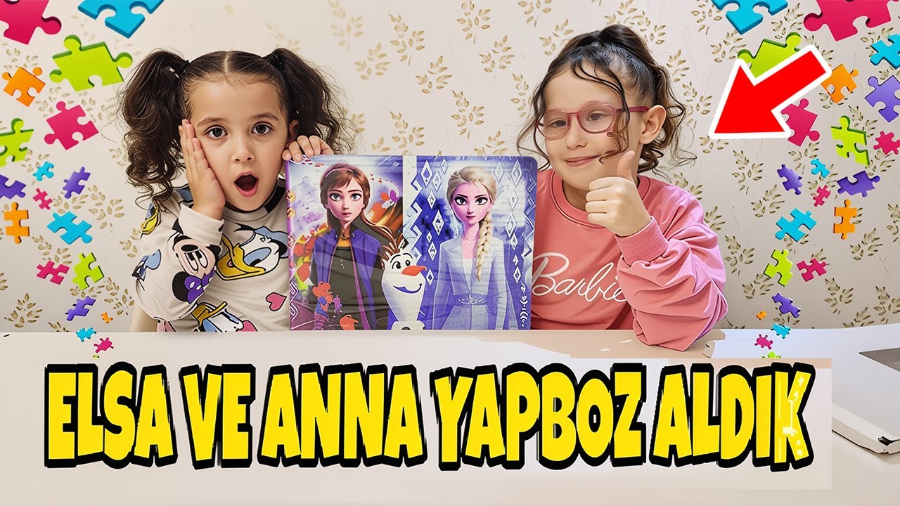 BAHAR VE BANU ALYAYA ELSA VE ANNA YAPBOZ ALDIM !