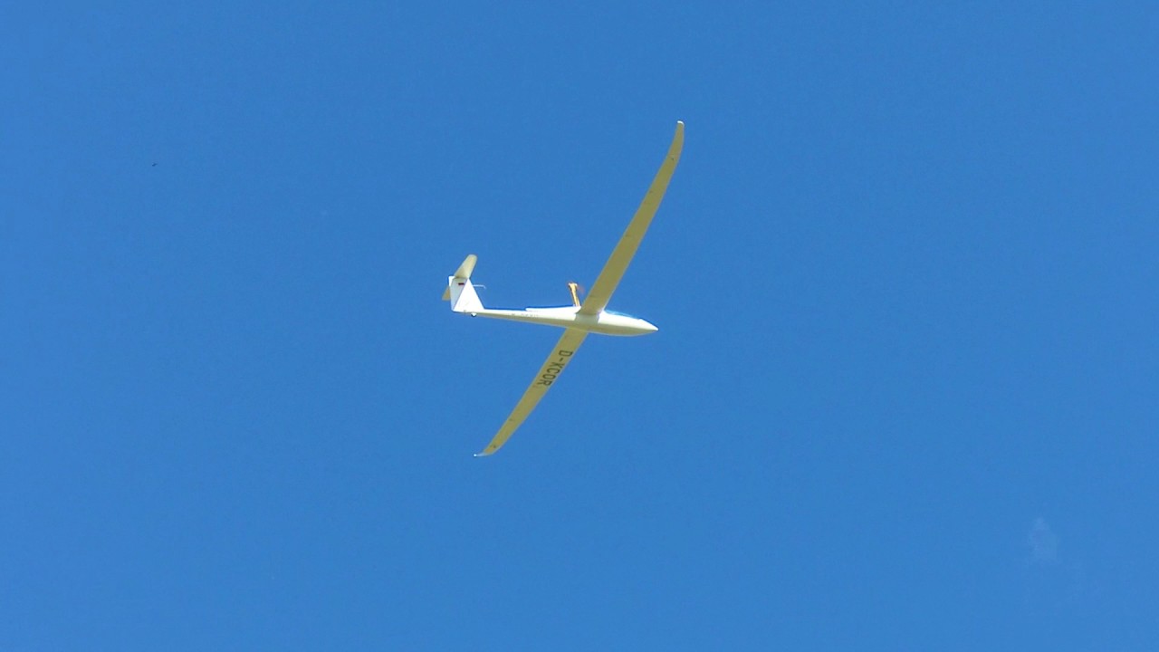 VENTUS Ventus 2c / 1:3 - 6m mit Klapptriebwerk FLUG MIT STÖRCHEN