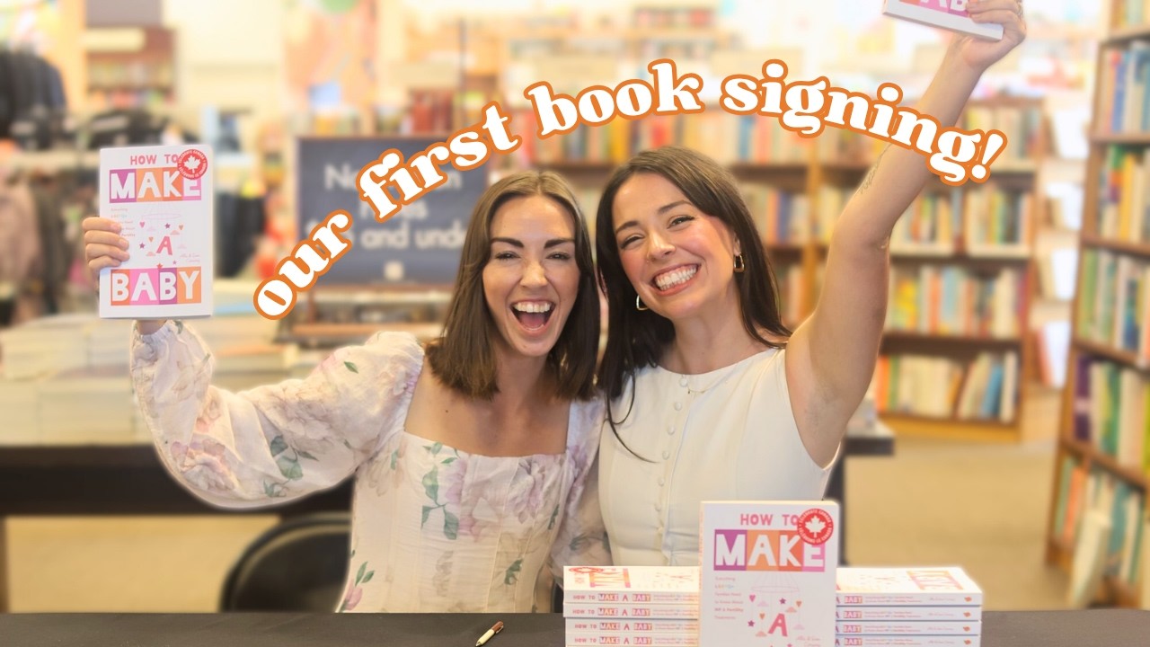 Behind the Scenes of First Time Authors! | Book Signing Vlog!!!