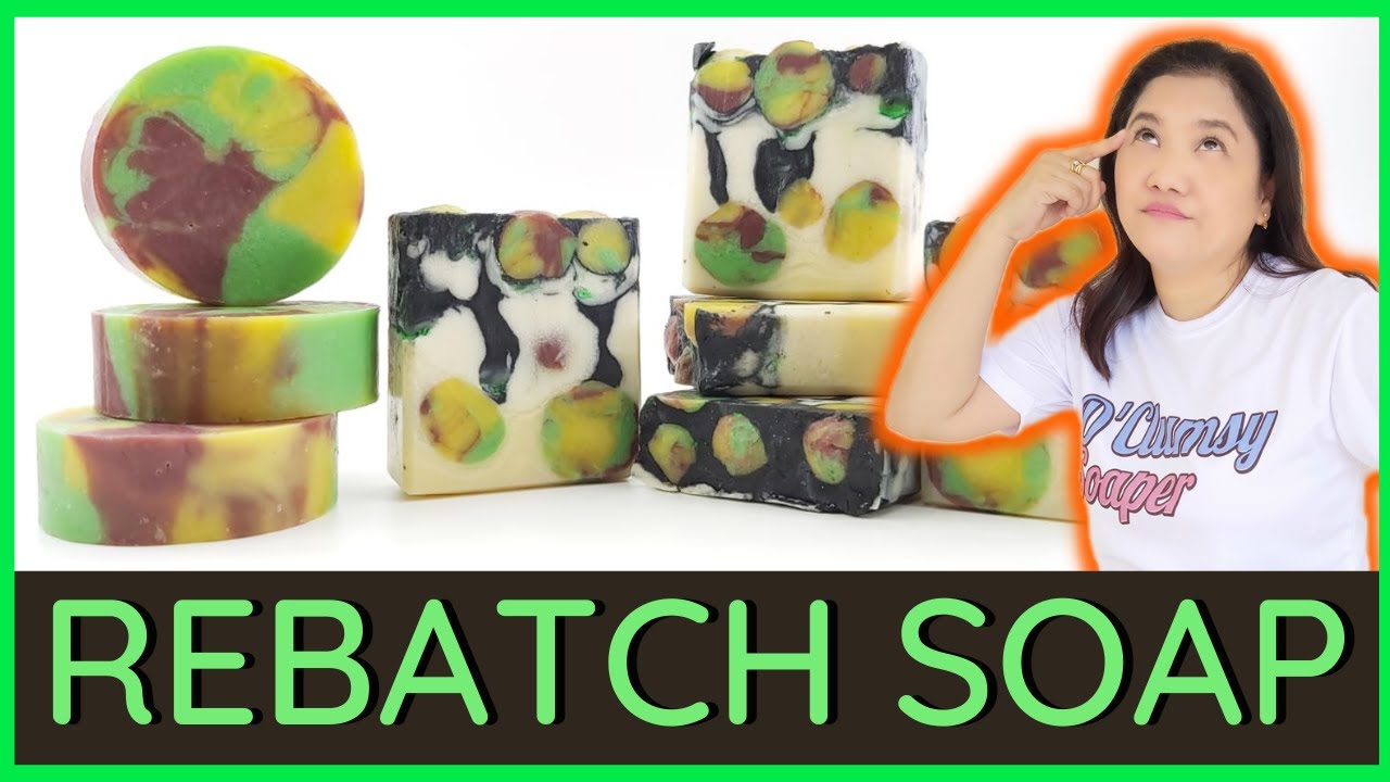 Soap Rebatching | Recycling of Soap Scraps | D' Clumsy Soaper