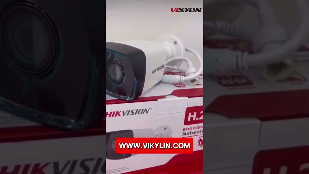 Durable Hikvision Bullet Camera &ndash; High-resolution Outdoor Surveillance CCTV with IR Night Vision