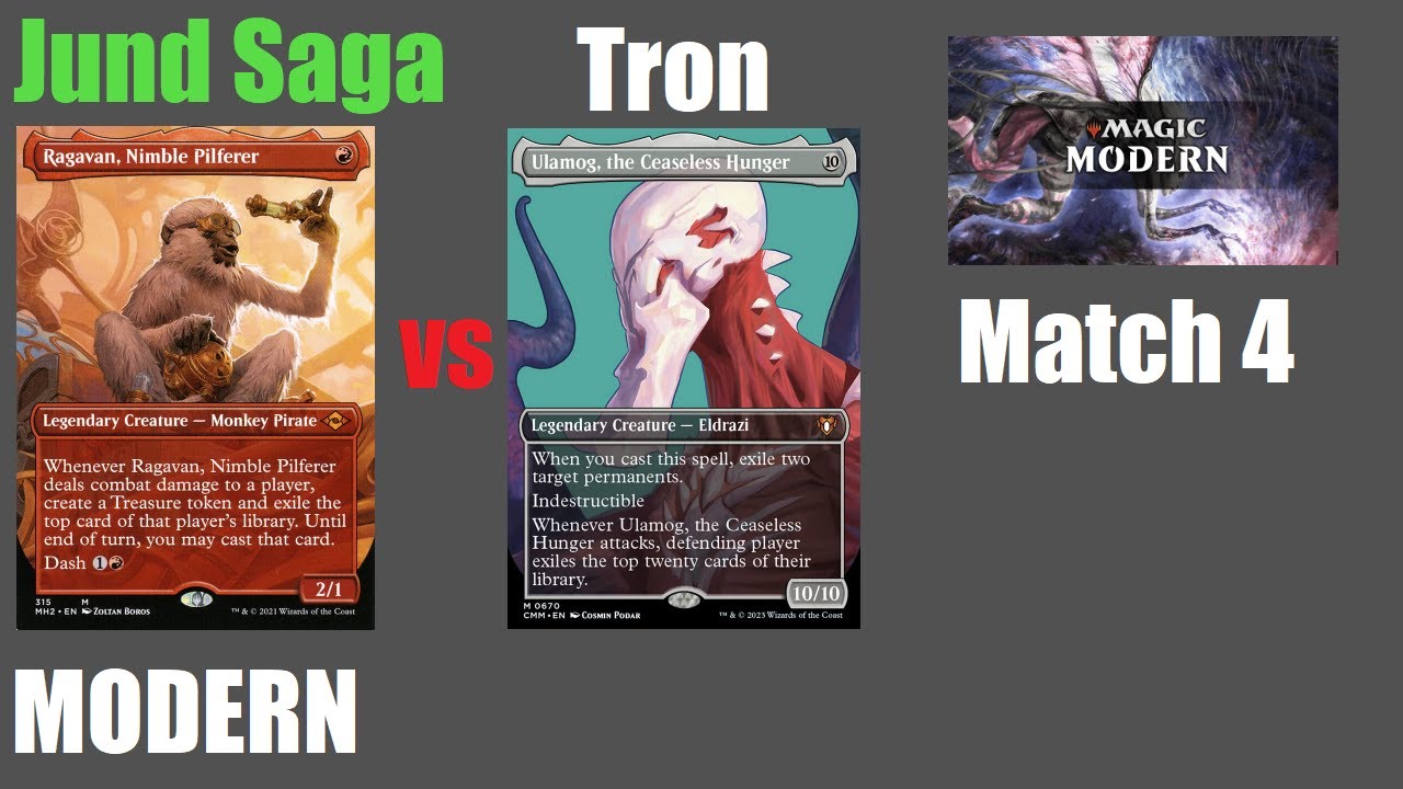 M4 Tron vs Jund Saga | Ulamog
