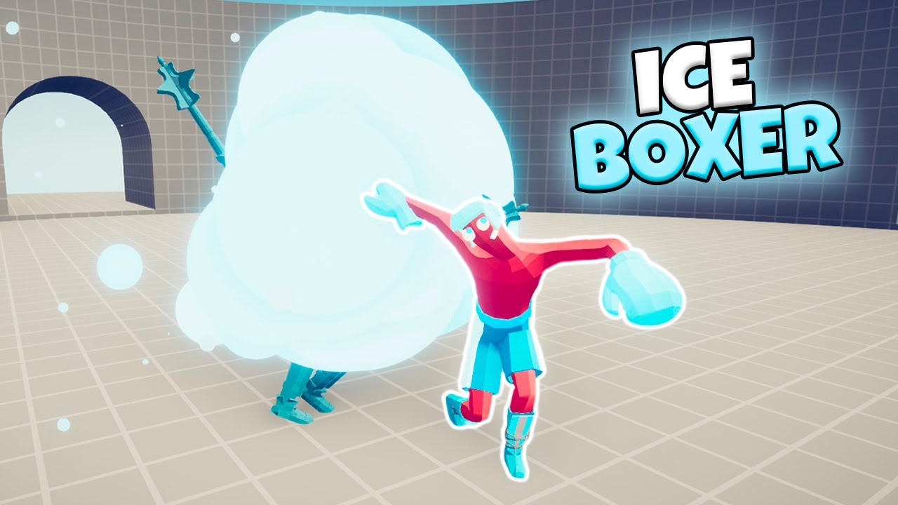 ICE BOXER 1 VS 1 EVERY UNIT | TABS MODDED GAMEPLAY