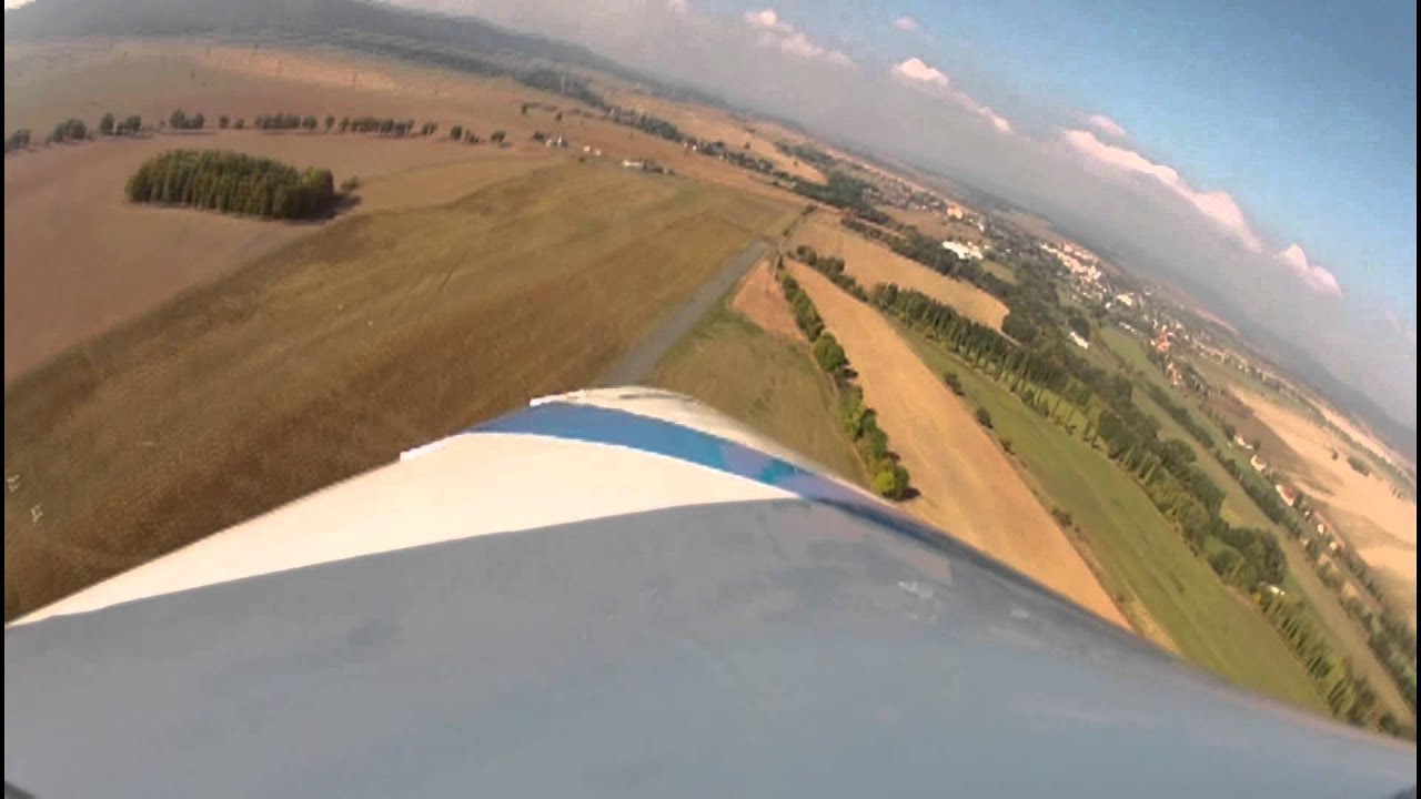 A model of the plane-Grob 115E - first flight