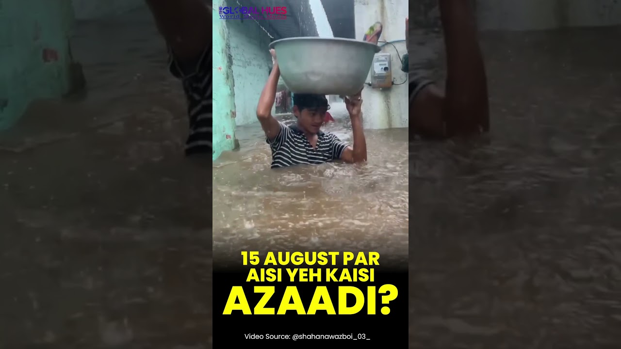 Is This Freedom? 😱 Waist-Deep #waterlogging On #15august #sparks #debate! 🚨