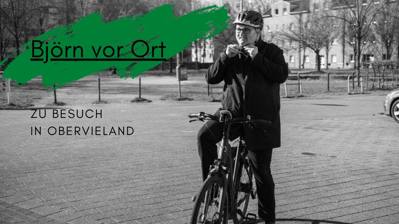 Bj&ouml;rn vor Ort in Obervieland
