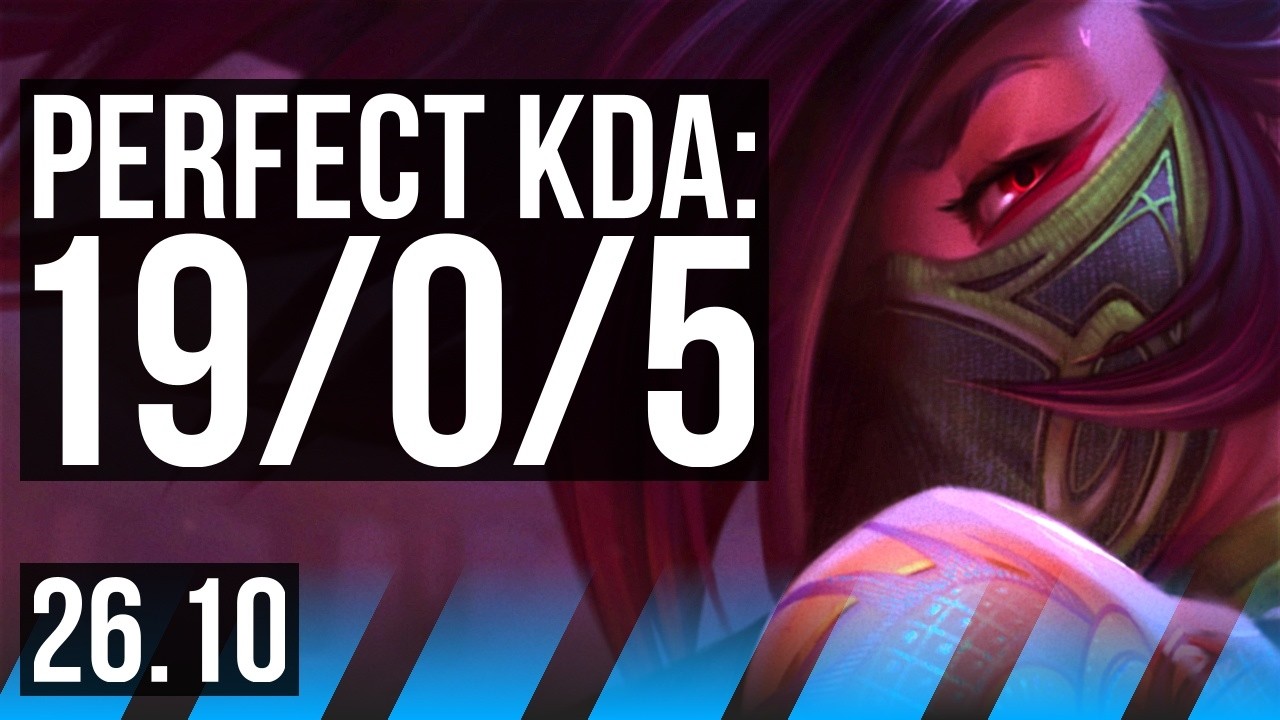 AKALI vs AHRI (MID) | Perfect KDA: 19/0/5 | EUW Challenger | 26.10