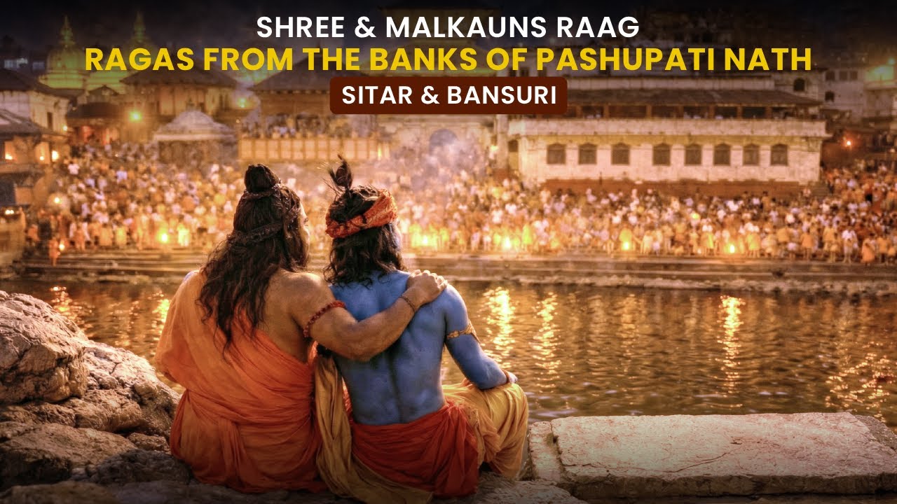 Winter Raga Solace ❄️ Inner Warmth & Divine Presence | Shree & Malkauns | Sitar & Bansuri