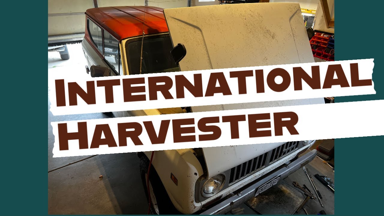 International Harvester Scout ii  (Part 1) 🛠️ | Manual to Power Steering Swap