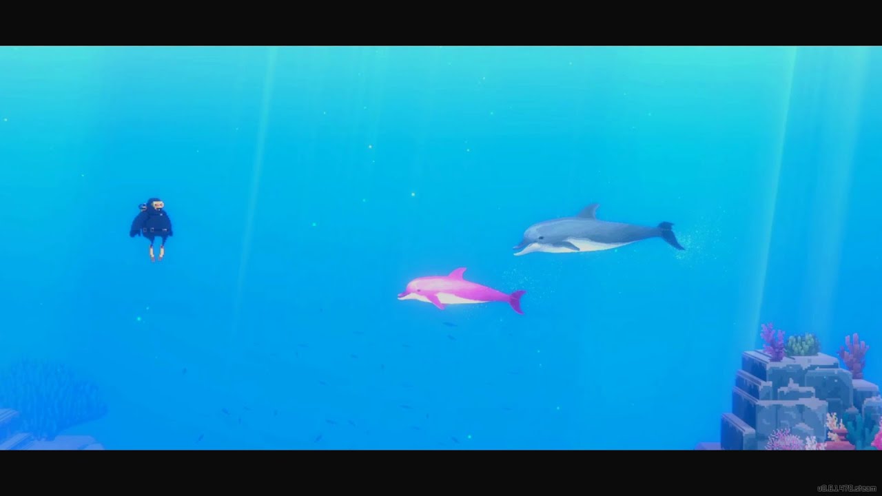 Dave the Diver [#3] Dolphin Rescue & Underwater Temple (no commentary)